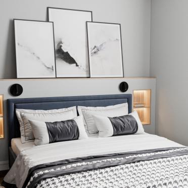 Интерьер спальни в скандинавском стиле смотреть на Basicdecor