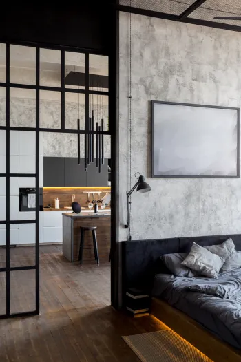Интерьер в стиле лофт смотреть на Basicdecor