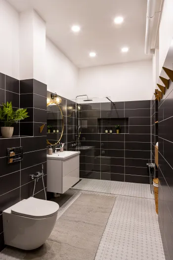 Интерьер ванной  смотреть на Basicdecor