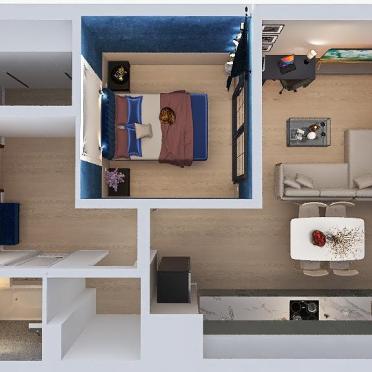 Интерьер детской с проходной в современном стиле смотреть на Basicdecor