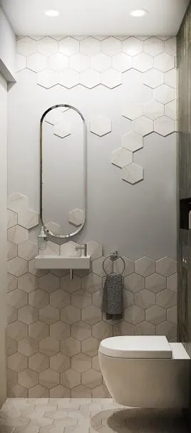 Интерьер ванной  смотреть на Basicdecor