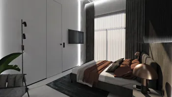 Интерьер спальни c подсветкой  смотреть на Basicdecor
