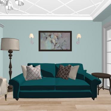 Интерьер гостиной в неоклассике смотреть на Basicdecor