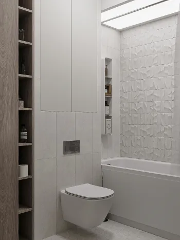 Интерьер ванной  смотреть на Basicdecor