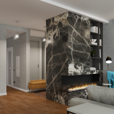 Интерьер гостиной  смотреть на Basicdecor