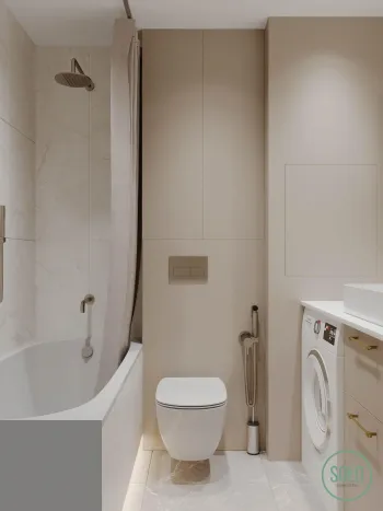 Интерьер ванной  смотреть на Basicdecor