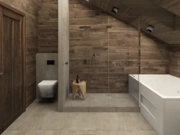 Интерьер ванной  смотреть на Basicdecor