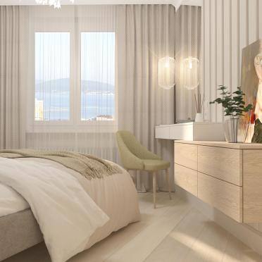 Интерьер спальни  смотреть на Basicdecor