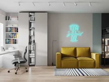 Интерьер c подсветкой  смотреть на Basicdecor