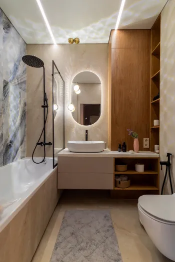 Интерьер ванной  смотреть на Basicdecor