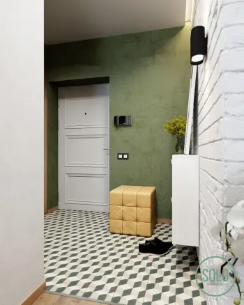 Интерьер прихожей в стиле лофт и скандинавском стиле смотреть на Basicdecor