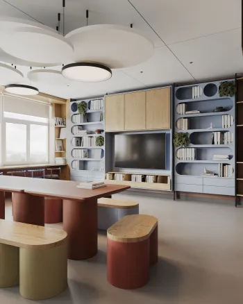 Интерьер гостиной  смотреть на Basicdecor