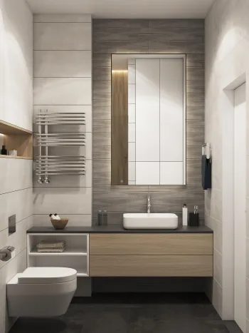 Интерьер ванной  смотреть на Basicdecor