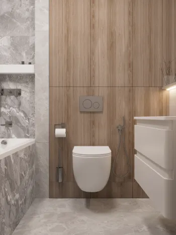 Интерьер ванной  смотреть на Basicdecor