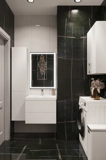 Интерьер ванной в стиле лофт смотреть на Basicdecor