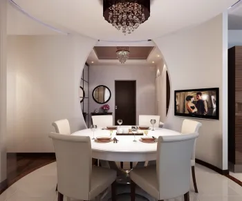 Интерьер столовой в современном стиле смотреть на Basicdecor