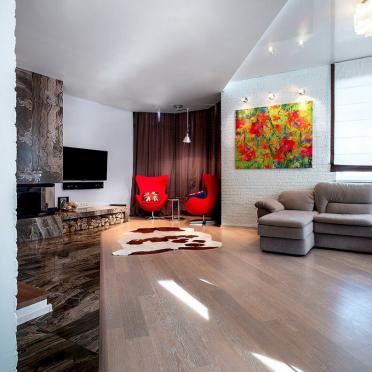 Интерьер гостиной  смотреть на Basicdecor