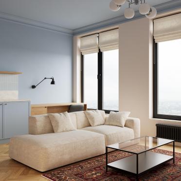 Интерьер гостиной  смотреть на Basicdecor