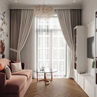 Интерьер гостиной  смотреть на Basicdecor