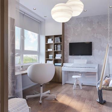 Интерьер детской  смотреть на Basicdecor
