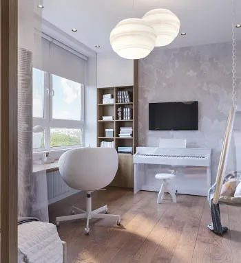Интерьер детской  смотреть на Basicdecor