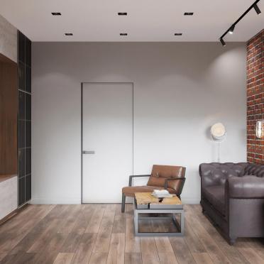 Интерьер гостиной c подсветкой  смотреть на Basicdecor