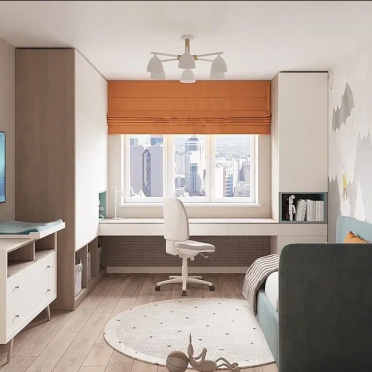 Интерьер детской  смотреть на Basicdecor