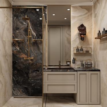 Интерьер ванной  смотреть на Basicdecor