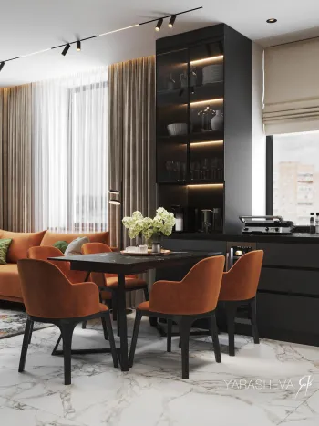 Интерьер кухни в современном стиле смотреть на Basicdecor