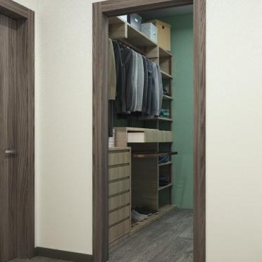 Интерьер гардеробной  смотреть на Basicdecor
