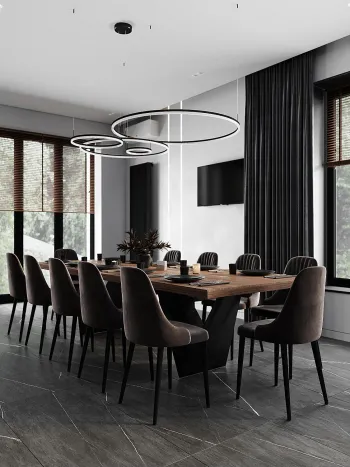 Интерьер столовой  смотреть на Basicdecor
