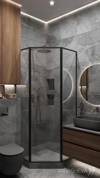 Интерьер ванной  смотреть на Basicdecor