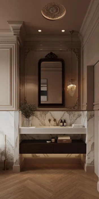 Интерьер ванной  смотреть на Basicdecor