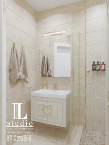 Интерьер ванной в неоклассике смотреть на Basicdecor