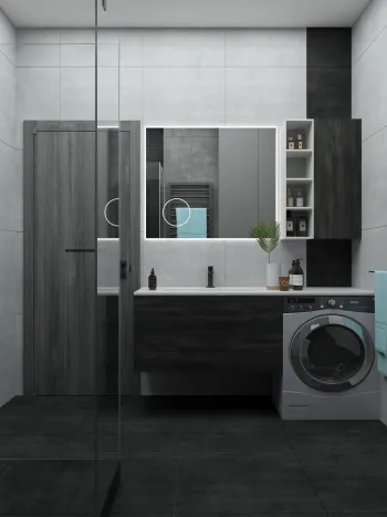 Интерьер ванной  смотреть на Basicdecor