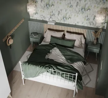 Интерьер спальни  смотреть на Basicdecor
