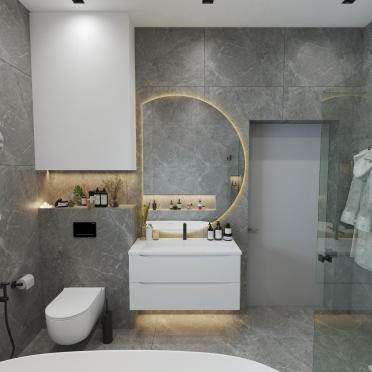 Интерьер ванной  смотреть на Basicdecor