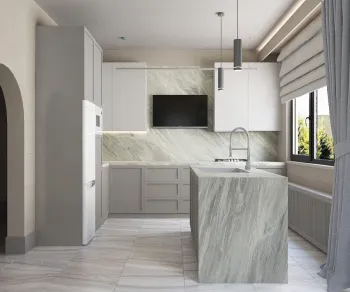 Интерьер кухни в скандинавском стиле смотреть на Basicdecor