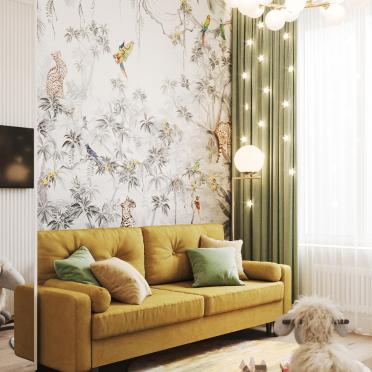 Интерьер гостиной  смотреть на Basicdecor