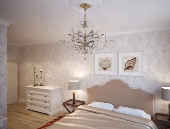 Интерьер спальни в стиле фьюжн смотреть на Basicdecor