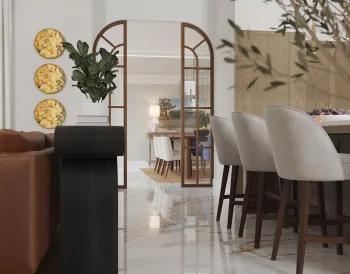 Интерьер столовой  смотреть на Basicdecor