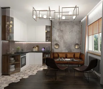 Интерьер кухни  смотреть на Basicdecor