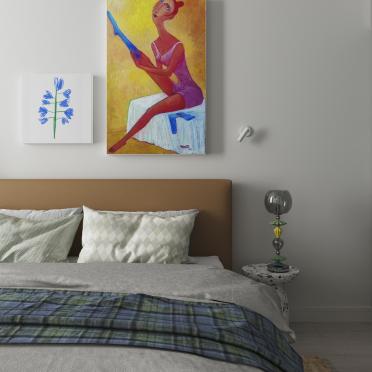 Интерьер спальни  смотреть на Basicdecor