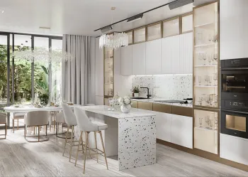 Интерьер кухни в современном стиле смотреть на Basicdecor