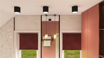 Интерьер с жалюзи  смотреть на Basicdecor