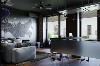 Интерьер гостиной  смотреть на Basicdecor