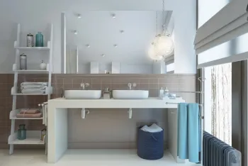 Интерьер ванной  смотреть на Basicdecor
