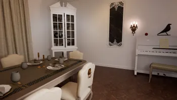 Интерьер столовой  смотреть на Basicdecor