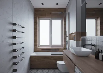 Интерьер ванной  смотреть на Basicdecor