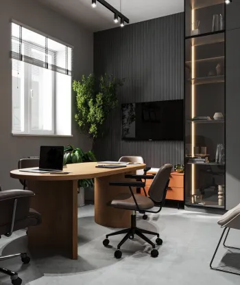 Интерьер кабинета  смотреть на Basicdecor